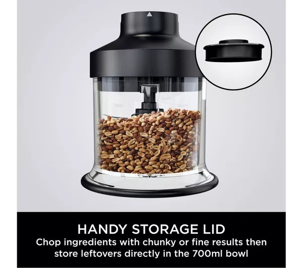Ninja Foodi 3-in-1 Hand Blender, Mixer & Chopper | CI100UK