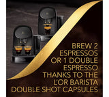 Philips L'OR Latte Coffee Machine Black | LM8014/60 thumbnail 2