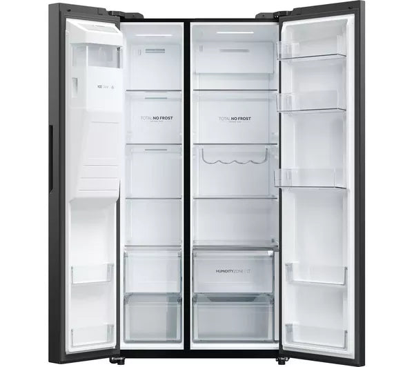 Haier American Fridge Freezers Black | HSW59F18EIPT