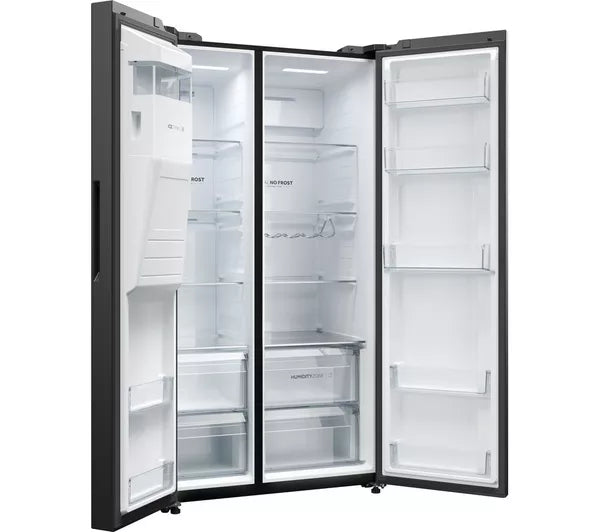 Haier American Fridge Freezers Black | HSW59F18EIPT