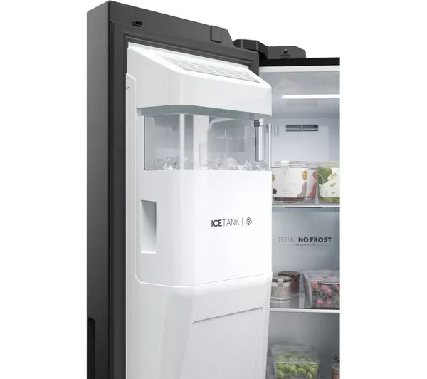 Haier American Fridge Freezers Black | HSW59F18EIPT