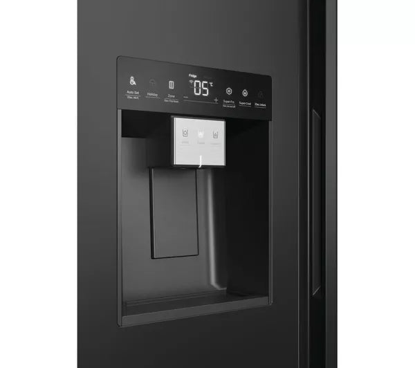 Haier American Fridge Freezers Black | HSW59F18EIPT