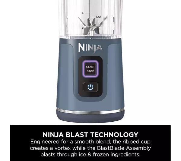 Ninja Blast Cordless Portable Blender Denim Blue | BC151UKNV