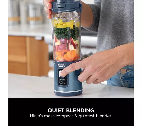 Ninja Blast Cordless Portable Blender Denim Blue | BC151UKNV