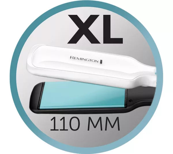 Remington Shine Therapy Wide Plate Straightener | S8550