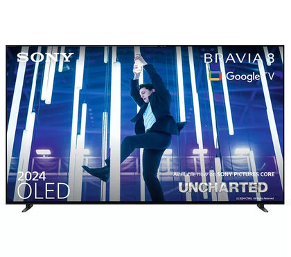 Sony XR80 55" Bravia 8 4K Ultra HD HDR OLED Smart TV (2024) | K55XR80PU
