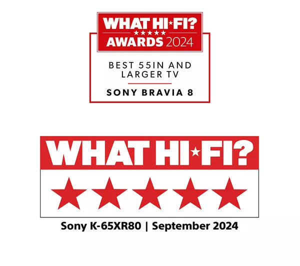 Sony XR80 55" Bravia 8 4K Ultra HD HDR OLED Smart TV (2024) | K55XR80PU