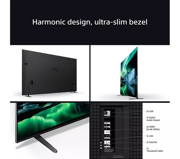 Sony XR80 55" Bravia 8 4K Ultra HD HDR OLED Smart TV (2024) | K55XR80PU