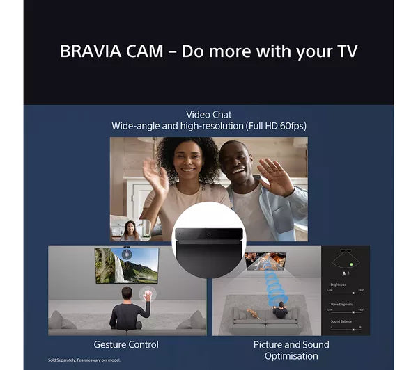 Sony XR80 55" Bravia 8 4K Ultra HD HDR OLED Smart TV (2024) | K55XR80PU