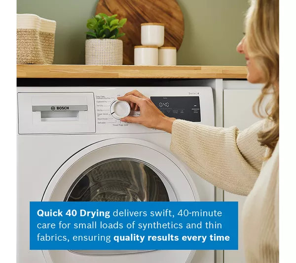 Bosch Series 4 8 kg Heat Pump Tumble Dryer White | WTH85225GB