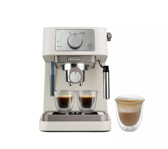 DeLonghi Stilosa Espresso Coffee Machine Cream | EC260.CR