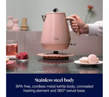 DeLonghi Eclettica Kettle Pink | KBY3001.PK thumbnail 3