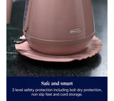 DeLonghi Eclettica Kettle Pink | KBY3001.PK thumbnail 6