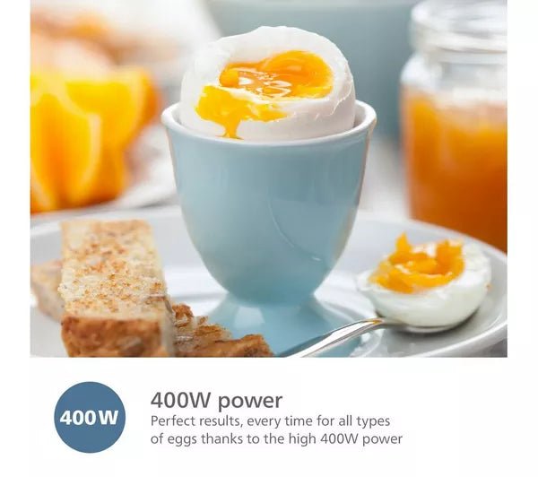 PHILIPS 3000 Series Egg Cooker Black | HD9137/91