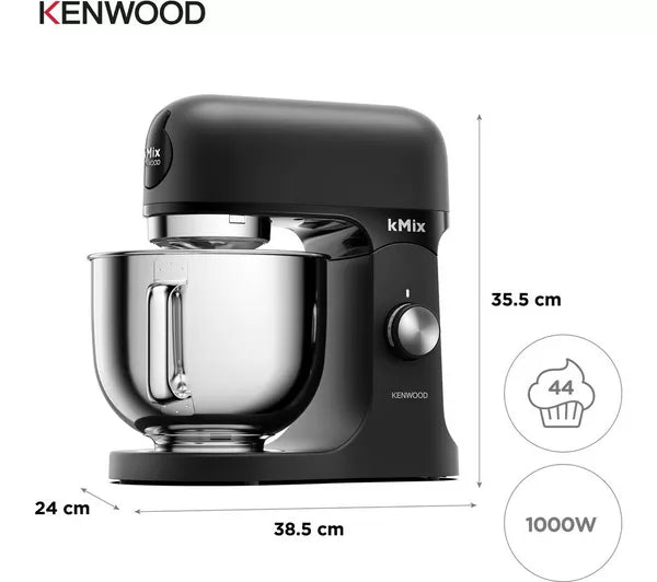 Kenwood kMix Calm Stand Mixer Black | KMX751ABK