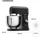 Kenwood kMix Calm Stand Mixer Black | KMX751ABK thumbnail 5