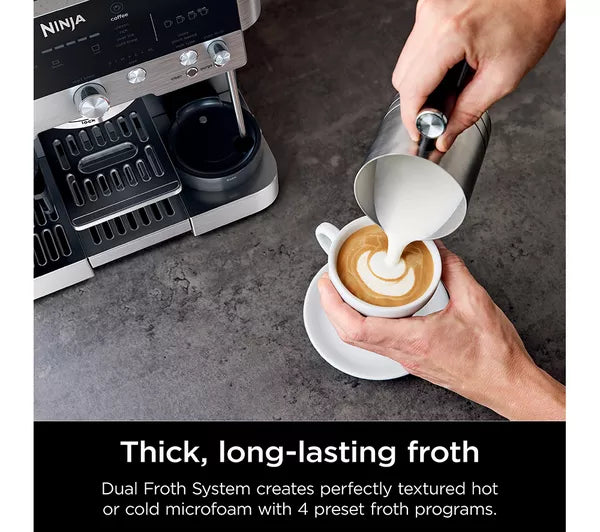 Ninja Luxe Café Premier Espresso Machine | ES601UK