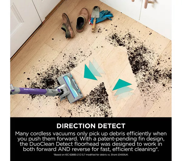 SHARK PowerDetect Cordless Pet Vacuum Cleaner Java Grey | IP1251UKT