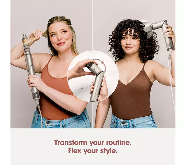 Shark FlexStyle 5-in-1 Air Styler & Hair Dryer with Storage Case Stone | HD446SLUK