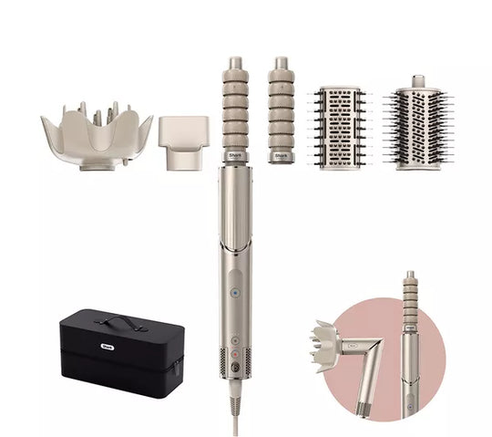 Shark FlexStyle 5-in-1 Air Styler & Hair Dryer with Storage Case Stone | HD446SLUK