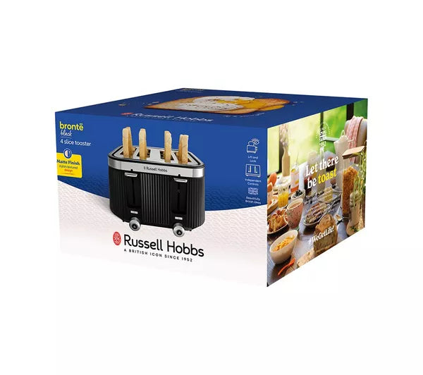 Russell Hobbs Bronte 4 Slice Toaster Black | 26770