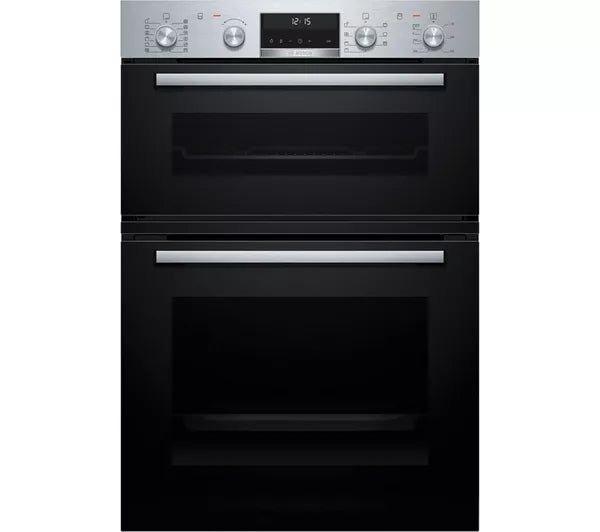 Bosch Series 6 Electric Double Pyrolytic Smart Oven Stainless Steel | MBA578BS7B