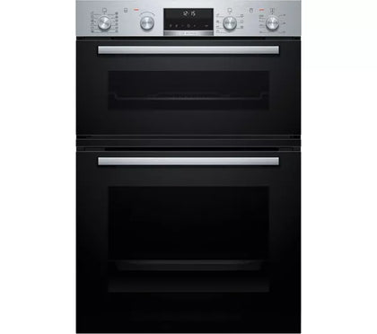 Bosch Series 6 Electric Double Pyrolytic Smart Oven Stainless Steel | MBA578BS7B