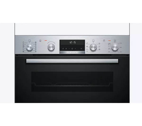 Bosch Series 6 Electric Double Pyrolytic Smart Oven Stainless Steel | MBA578BS7B
