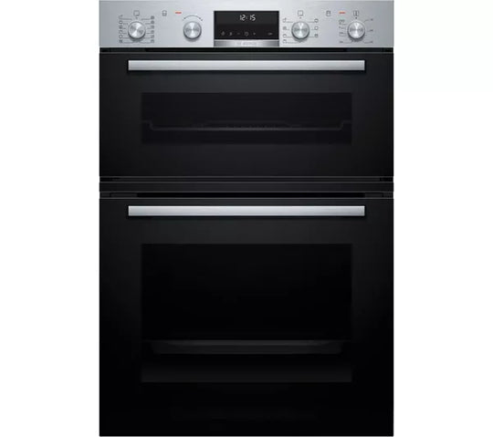 Bosch Series 6 Electric Double Pyrolytic Smart Oven Stainless Steel | MBA578BS7B