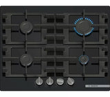 Bosch Series 4 60 cm Gas Hob Black | PNP6B6K40 thumbnail 1