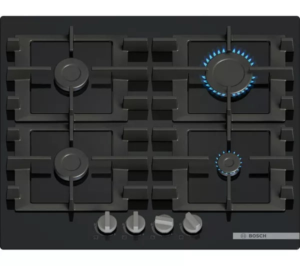 Bosch Series 4 60 cm Gas Hob Black | PNP6B6K40