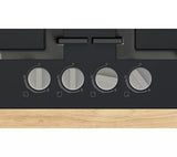 Bosch Series 4 60 cm Gas Hob Black | PNP6B6K40 thumbnail 5