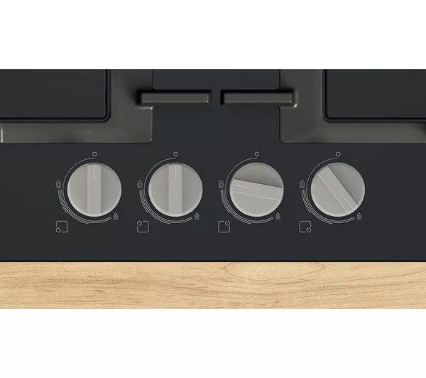 Bosch Series 4 60 cm Gas Hob Black | PNP6B6K40