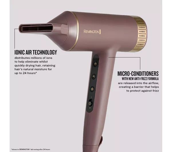 Remington AIRvive™ Digital Hair Dryer Pink | EC8930U51