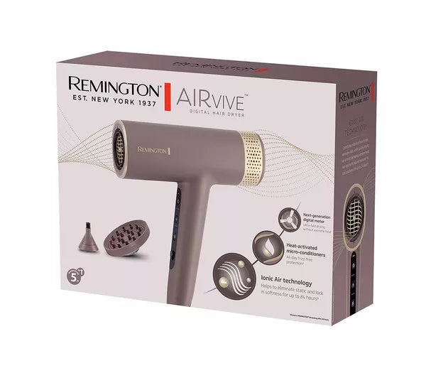 Remington AIRvive™ Digital Hair Dryer Pink | EC8930U51