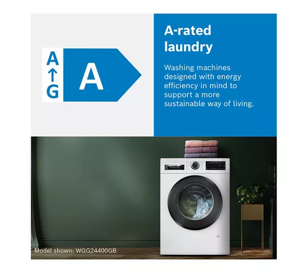 Bosch Series 6 10kg Freestanding Washing Machine White | WGG254Z1GB