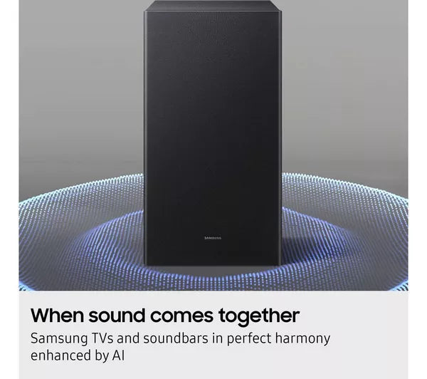 Samsung B450F 2.1ch B-Series Soundbar with Subwoofer (2025) Titan Black | HW-B450F/XU