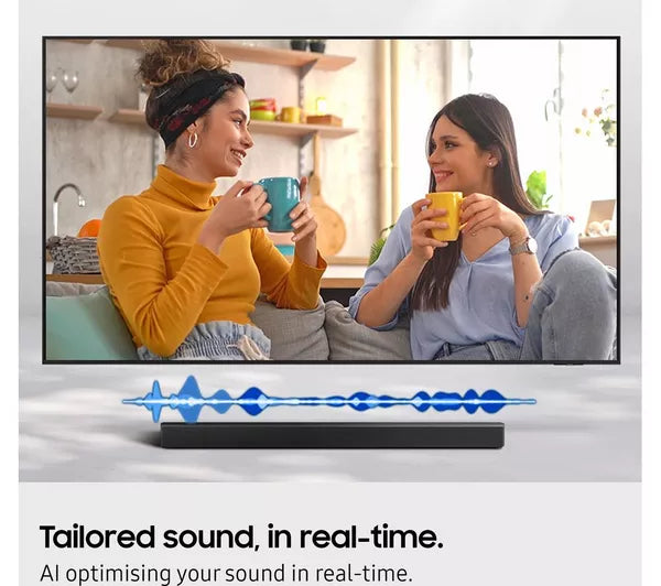 Samsung B450F 2.1ch B-Series Soundbar with Subwoofer (2025) Titan Black | HW-B450F/XU