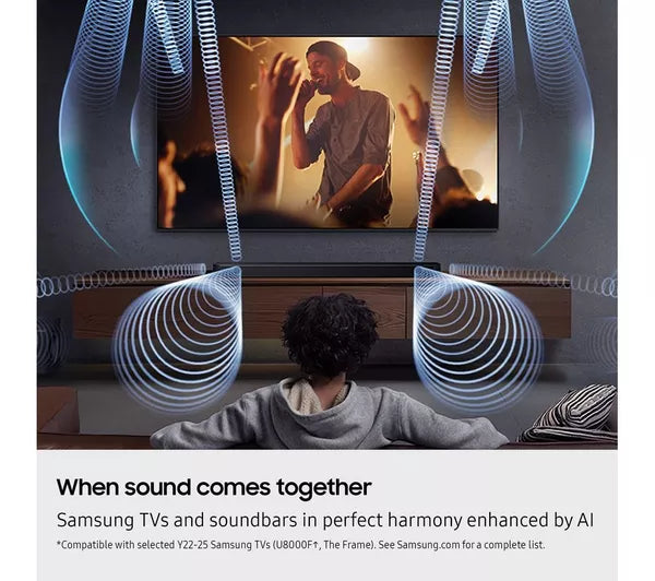 Samsung 5.1.2 Wireless Sound Bar with Dolby Atmos & DTS Virtual:X | HW-Q800F/XU