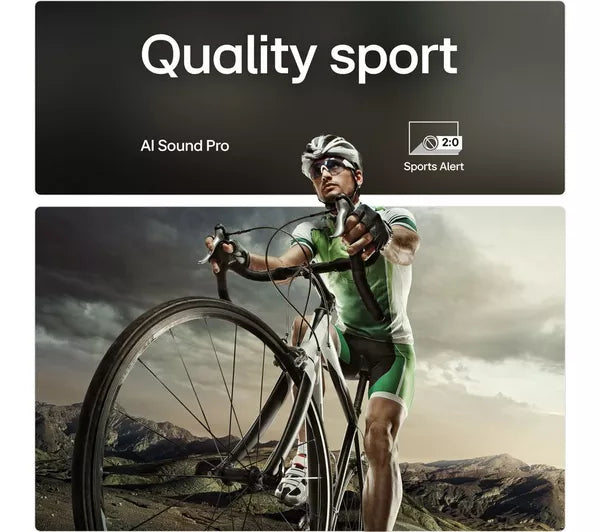 LG QNED82 43" QNED AI 4K HDR Smart TV 2025 | 43QNED82A6B.AEK