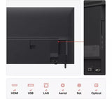 LG 65″ 4K HDR LED Smart TV | 65UA75006LA.AEK thumbnail 4