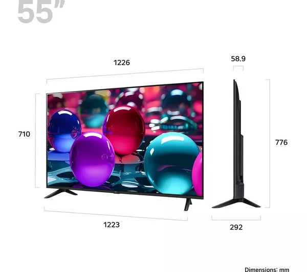 LG UA73 50″ 4K UHD LED Smart TV | 50UA73006LA.AEKQ