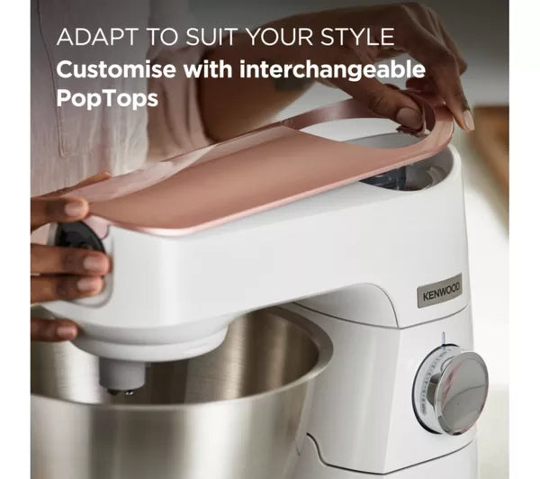 Kenwood Titanium Chef Baker Stand Mixer White | KVC65.001WH