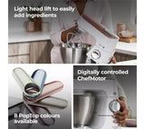 Kenwood Titanium Chef Baker Stand Mixer White | KVC65.001WH thumbnail 4