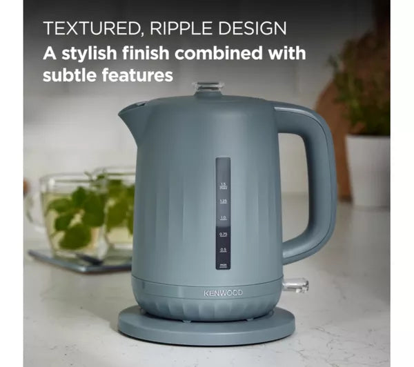 Kenwood Ripple Jug Kettle Storm Blue Grey | ZJP06.000GY