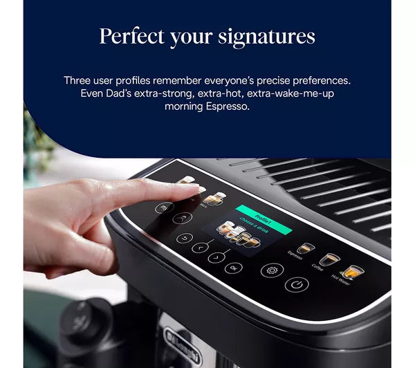 Delonghi Magnifica Evo Next Bean to Cup Coffee Machine Black | ECAM310.60.B