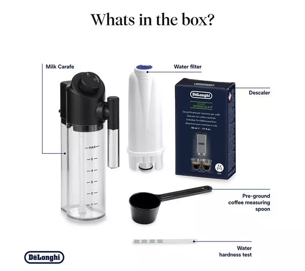 Delonghi Magnifica Evo Next Bean to Cup Coffee Machine Black | ECAM310.60.B