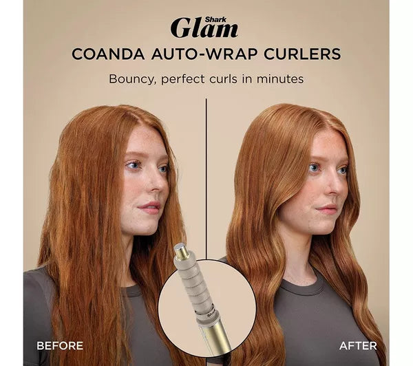 SHARK Glam Straight, Waves & Curls Multi-Styler Gold | HD6052SUK