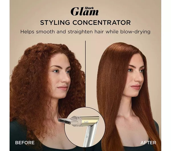 SHARK Glam Straight, Waves & Curls Multi-Styler Gold | HD6052SUK