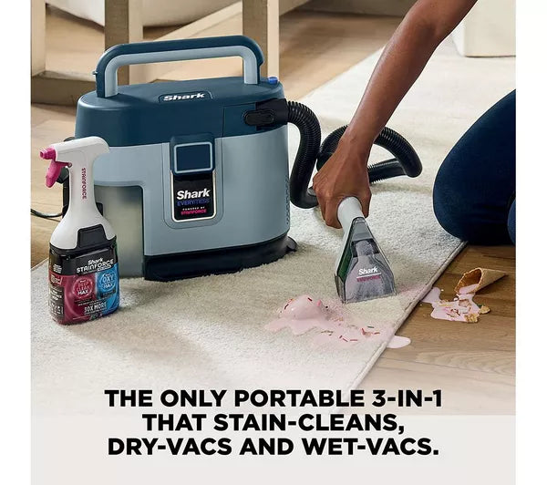 Shark EveryMess Portable 3-in-1 Carpet Cleaner Cloud Blue | VX110UK